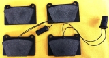 Lockheed Brake Pad Set 84x55x14mm for Austin Rover