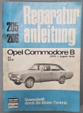 Opel Commodore B Bucheli Reparaturanleitung 205/206