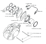 Girling 16/3 Bremszangen SP2510 Reparatursatz