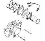 Girling 16/3P Bremszangen SP2517 Reparatursatz