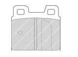 ATE FDB93 Scheibenbremssatz 55x53x15mm
