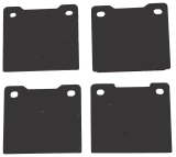 Girling Typ 14LF GDB533 Brake Pad Set 63.5x55x14mm