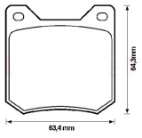 Girling GDB550 Scheibenbremssatz
