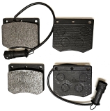 Girling GDB693 Brake Pad Set with wear indicator