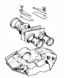 Lamborghini Espada 3C Bremszangen Reparatursatz 60/42mm