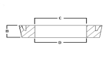 Seal Type 11 9.5 x 4.0 x 4.8 x 3.3mm