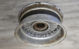 Jaguar E Speichenfelge Original Gebraucht