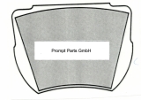EBC Greenstuff Brake Pad 2000 Series Sport Set 74x56mm