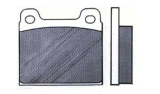 ATE Brake Pads, 62x57x15mm FDB2-4 Textar GG Quality