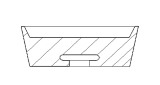 EB Type 21 Kolben-Topfmanschette 22.2x8.1mm