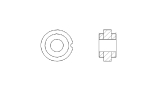 EB Type 26 Step Sleeve Gasket 25.4x12.7x12.7x4.8mm (1)