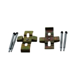 ATE 13.0460-0161.2 Haltestiftsatz Platte 57x87 / Pin 6x80mm