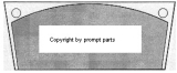 Citroen PDB143 Brake Pad Set
