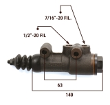 Alfa Romeo Giulia Hauptbremszylinder 3/4 (19mm)