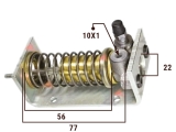 S884 Kupplungsnehmerzylinder 5/8 = 15.87mm, M10x1mm