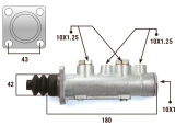 Goldoni Brake Master Cylinder 1