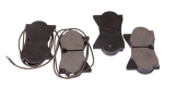 Girling GDB574 Brake Pad Set with Wear Sensor Cable